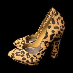 Leopard Print Women's Heels